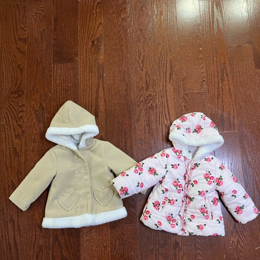 Bundle of 2 Little Me Jackets for 18 month old